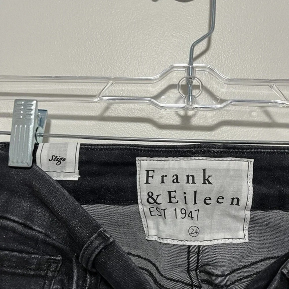 Frank & Eileen Sligo‎ Skinny Jeans in 1991 Wash Black Size 24 - Picture 5 of 9